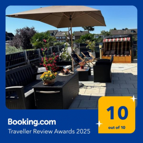 Traveller Awards 2025 - Nordeifel FW 75 m2 mit 50 m2 Terasse- Thermen-Badewelt, Phanasialand, Köln, Bonn, Eifelwanderung oder nur mal so zum entspannen